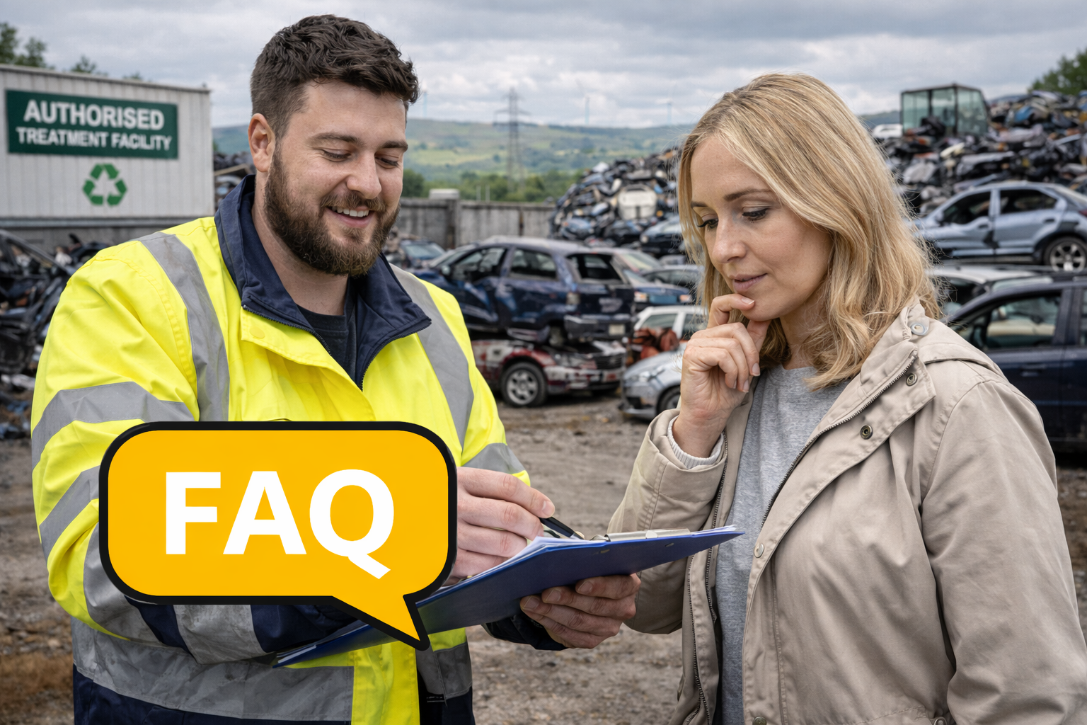 Scrap car FAQs and advice in Marple