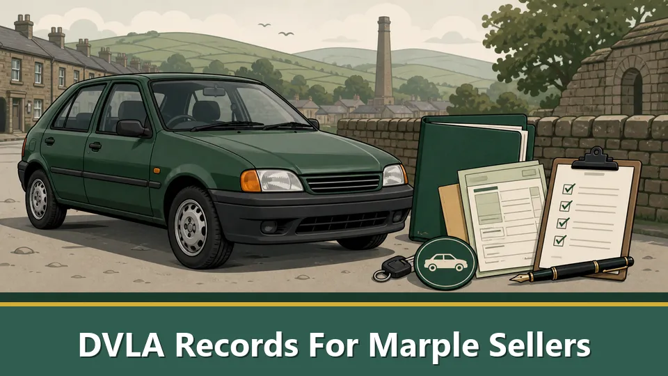 DVLA Records For Marple Sellers