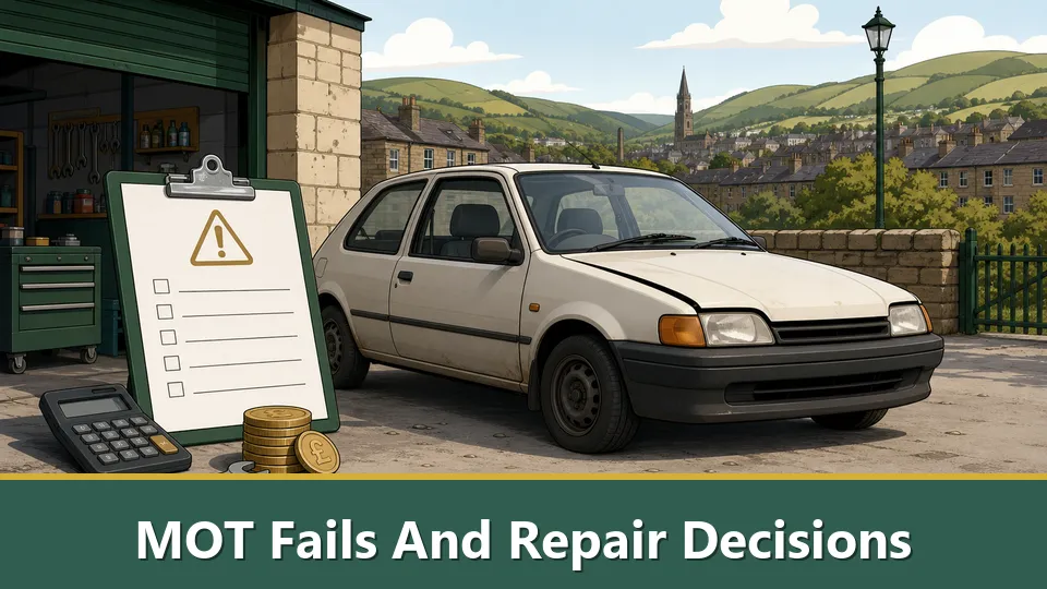 MOT Fails And Repair Decisions